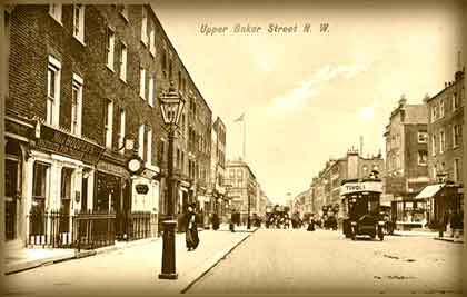 Baker Street en el siglo XIX